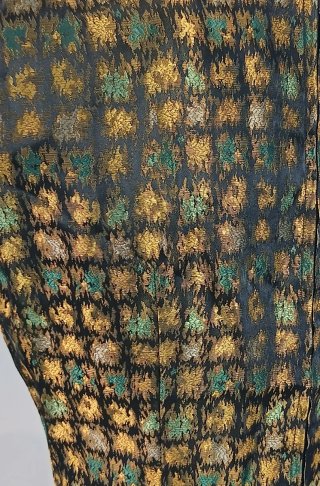 Abito Vintage Broccato Jacquard Anni '60/'70
