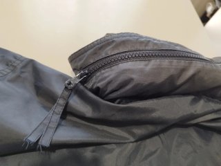 Giacca a vento Aspesi anti pioggia blu