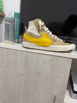 Nike Blazer Mid Top Blanco/Marrón