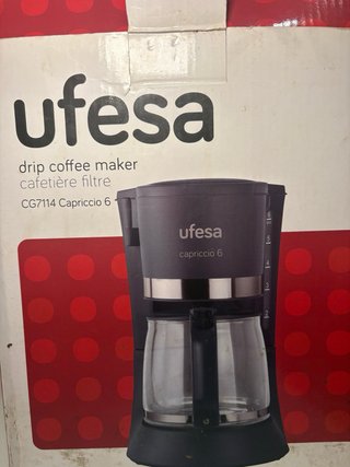 Cafetera Ufesa Goteo CG7114 Capriccio 6