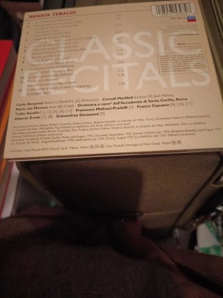 CD The Best of Tebaldi Decca