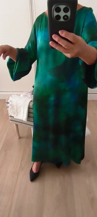 Vestido invitada Rivera verde talla 38