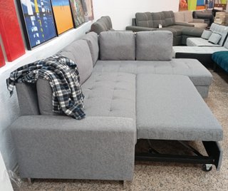 Sofá Cama Rinconero Febe. Amplio Arcón. ¡Oferta!