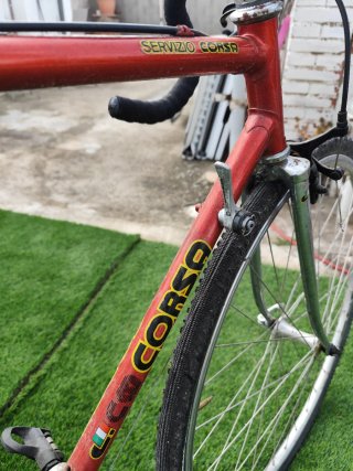 Bicicleta Vintage Corsa Roja