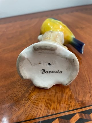 Figura cerámica pájaro