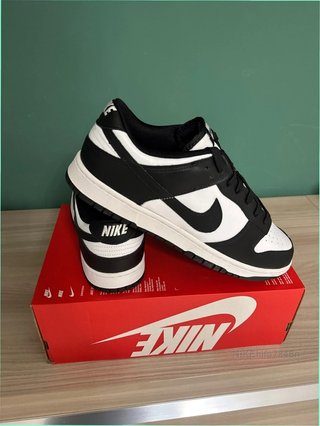 Nike Dunk Low Retro Negro Blanco Talla 40