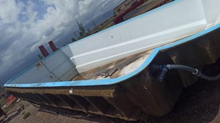 Piscina de fibra 9x4m