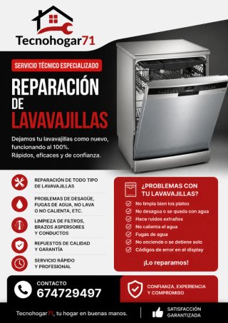Servizio Tecnico Specializzato per Lavastoviglie