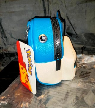 Micro Borsa Snorlax Blu e Bianca