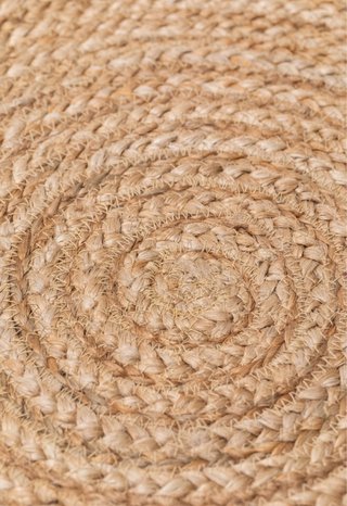 Alfombra Yute Sklum Redonda 120cm