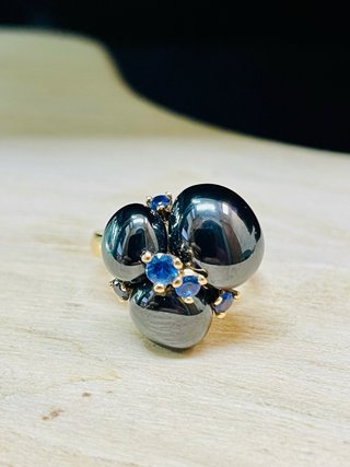 Anello Pomellato Nero e Dorato