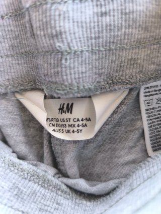 PANTALÓN ALGODÓN TALLA 110 CM DEL HYM
