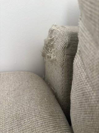 Sofá Cama Chaise Longue Tela Arena Claro JYSK