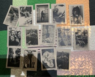 Colección de libros fotografía ojos de buey