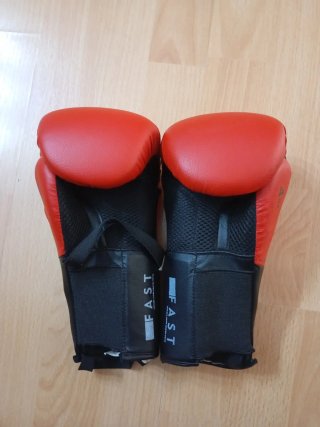 Guantes Boxeo Niño JNR Rojo/Negro