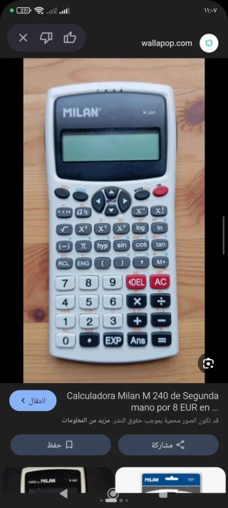 Calculadora Científica Milan M240