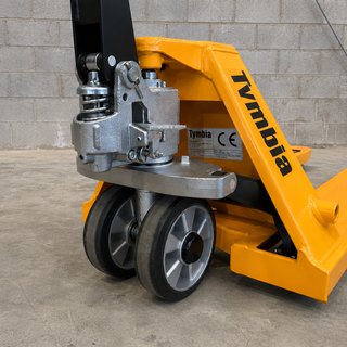 Transpaleta manual 2500kg de goma *PRECIO SIN IVA