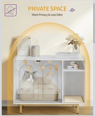 Mueble arenero para gatos