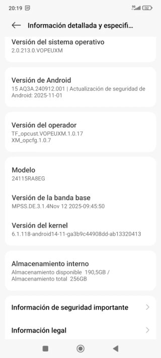 Xiaomi Redmi Note 14 Pro+ 5G Nero 256 GB