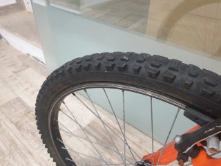 Bicicleta Megamo 24 Naranja