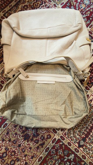 Bolso Beige Piel