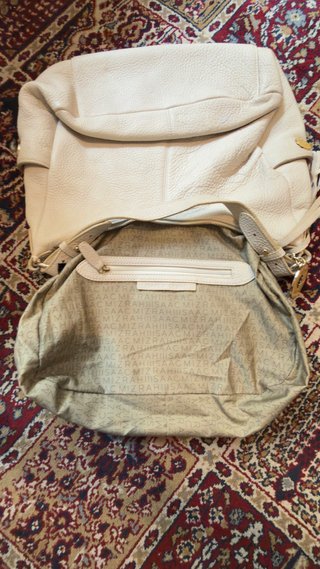 Bolso Beige Piel