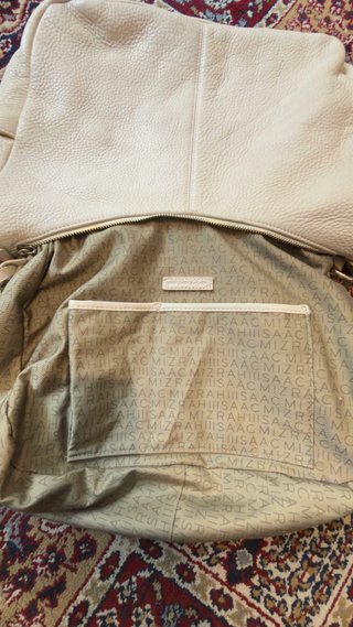 Bolso Beige Piel