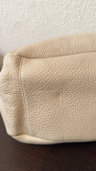 Bolso Beige Piel