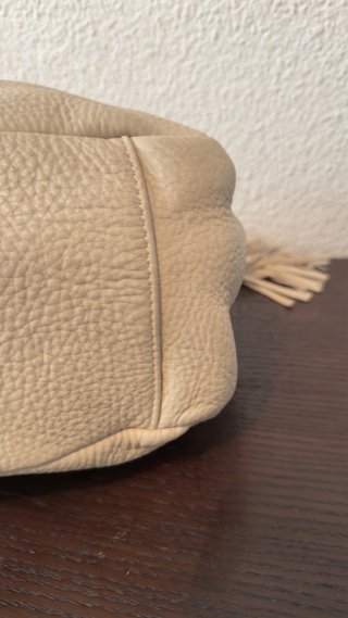 Bolso Beige Piel