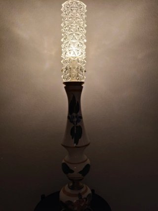 Lampada da tavolo artigianale ceramica hand-made