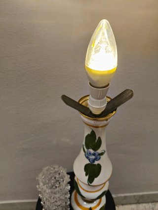 Lampada da tavolo artigianale ceramica hand-made