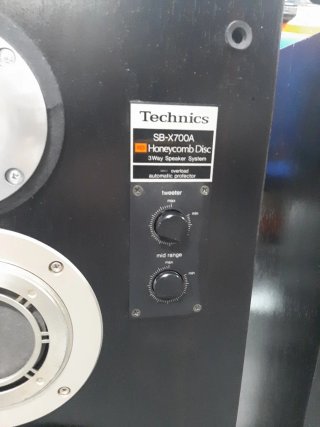 Altavoces Technics SB-X700A Negros