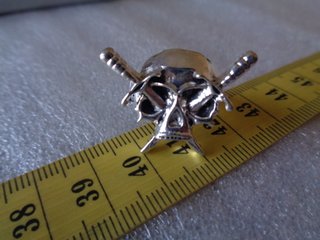 anello teschio vintage spade horror macabre gotico