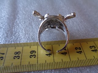 anello teschio vintage spade horror macabre gotico