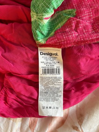 Vestido largo Desigual estampado floral