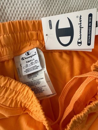 Pantaloni Champion donna tg. S arancioni