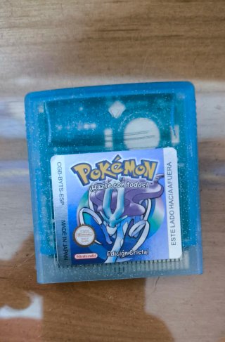 Pokemon Cristal Edición Español Game Boy