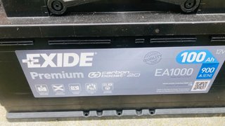 Batería Exide Premium EA1000 100Ah 12V