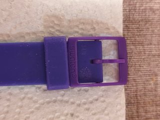 Orologio Swatch Viola e Azzurro
