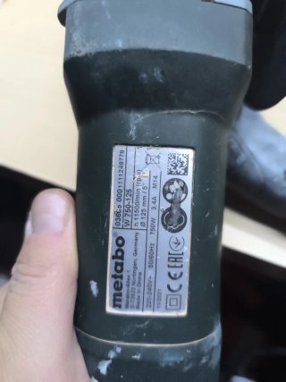 Amoladora Metabo y Taladro Bosch
