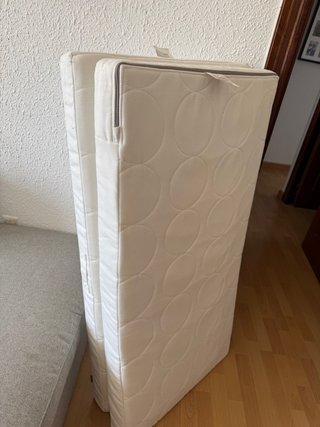 Colchón Cuna IKEA Muelles Ensacados 120x60cm
