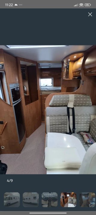 80.000 km Autocaravana integral Mercedes-Benz Spri