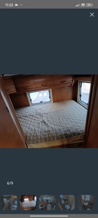 80.000 km Autocaravana integral Mercedes-Benz Spri