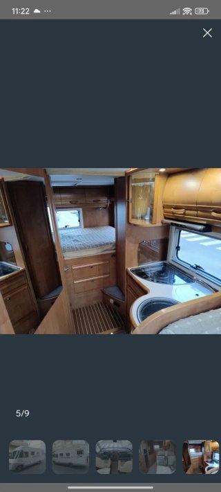 80.000 km Autocaravana integral Mercedes-Benz Spri