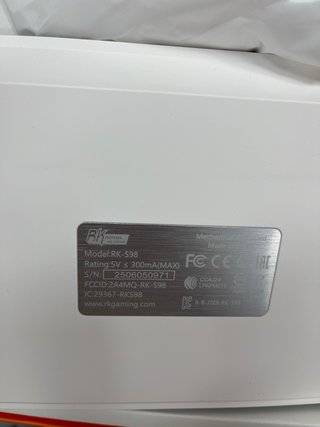 RK ROYAL KLUDGE S98 ES Teclado Mecánico#050971