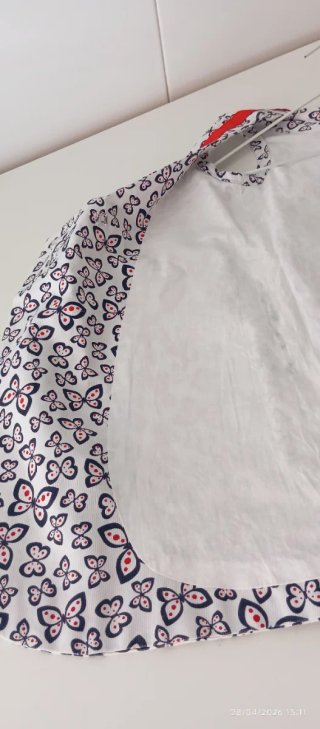 Vestido mariposas niña talla 4 años