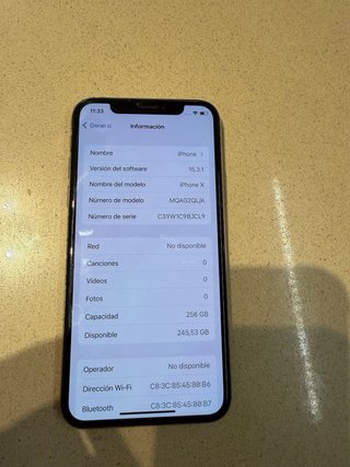 iPhone X 256GB Negro
