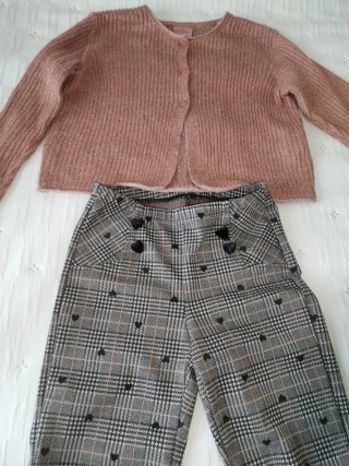 Conjunto niña chaqueta y leggins talla 6