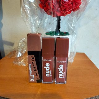 Labiales DDONNA Nude Lip Matte x3 todos por 2.