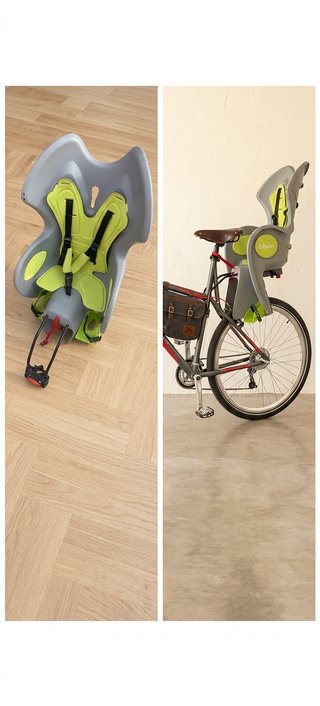 Silla portabebés bici hasta 20 kg